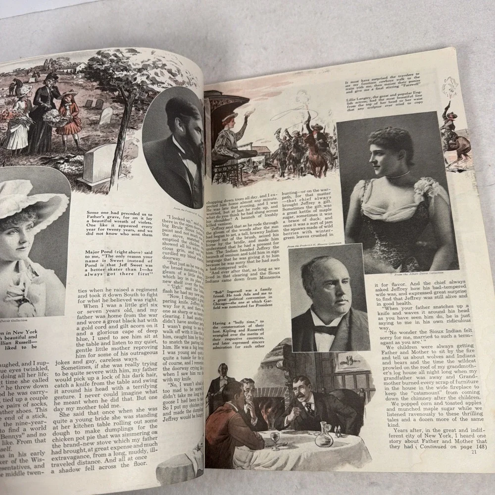 Good Housekeeping Magazine January 1936 Vintage NO Back Cover Disney Ford Ad